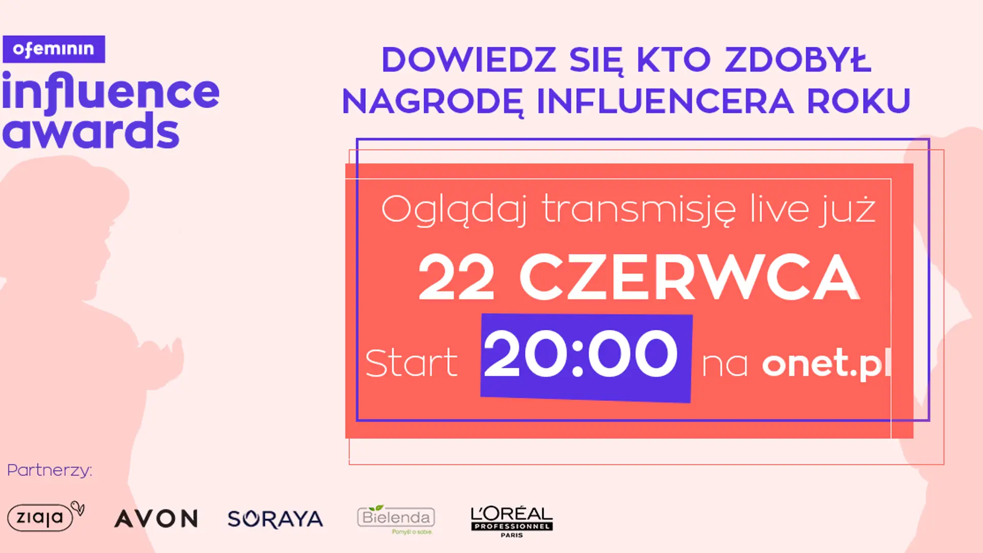 Kto zdobędzie tytuł Influencera Roku 2021? Oglądaj galę Ofeminin Influence Awards![na żywo]