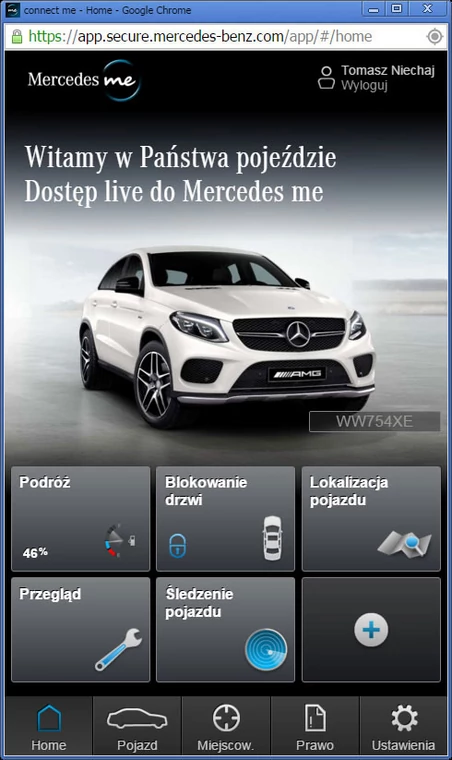 Mercedes me aplikacja