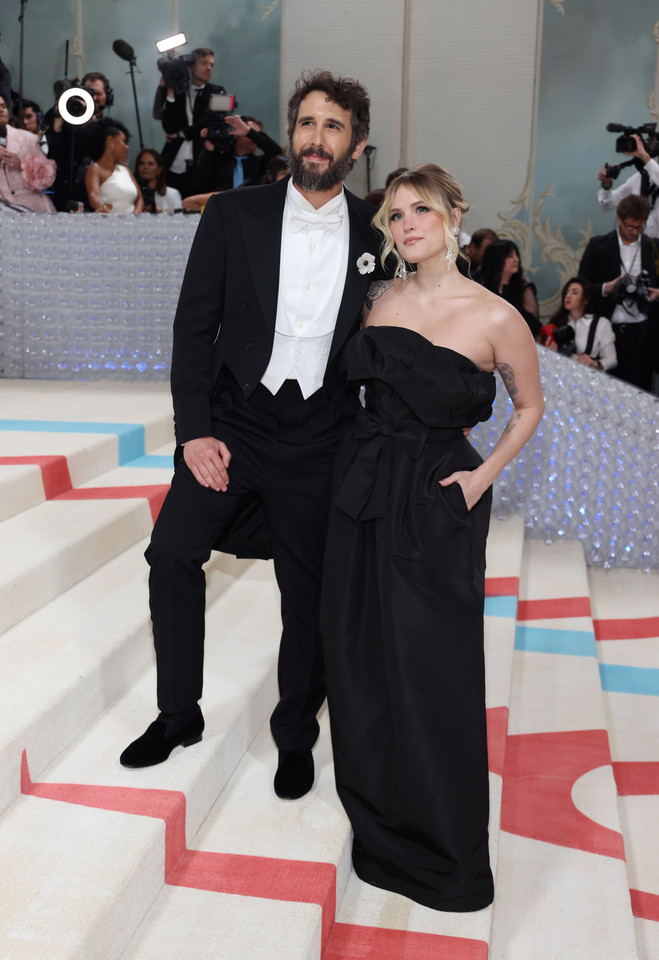 Met Gala 2023: Josh Groban i Natalie McQueen 