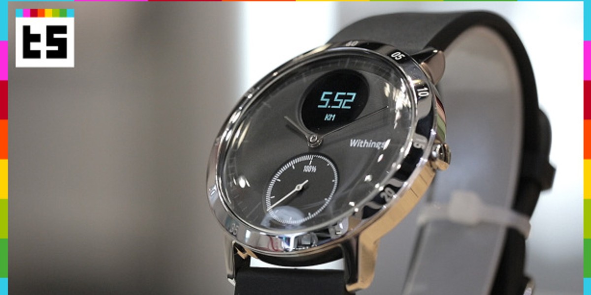 Withings Steel HR im Hands-on: Uhr mit Pulssensor & Display | TechStage