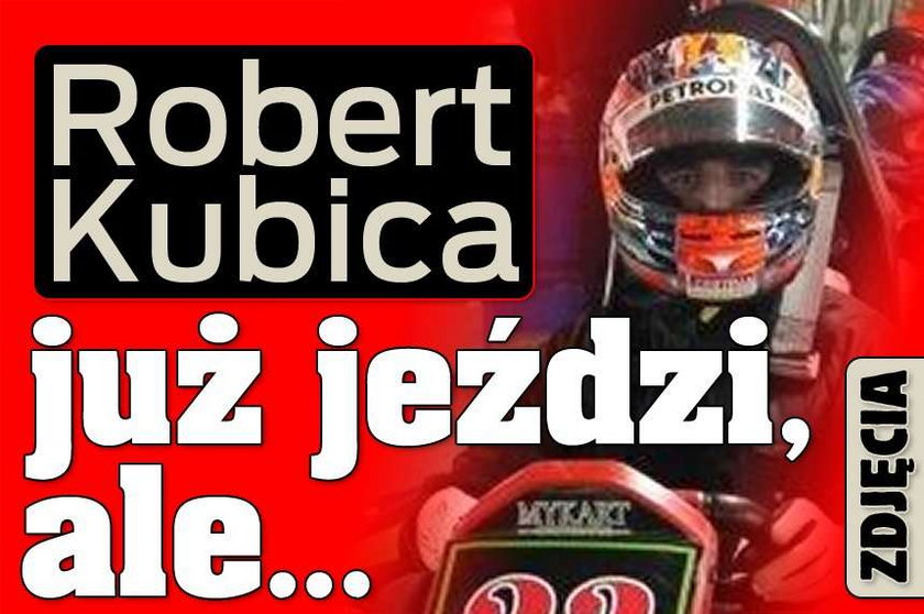 Kubica jeździł gokartem!