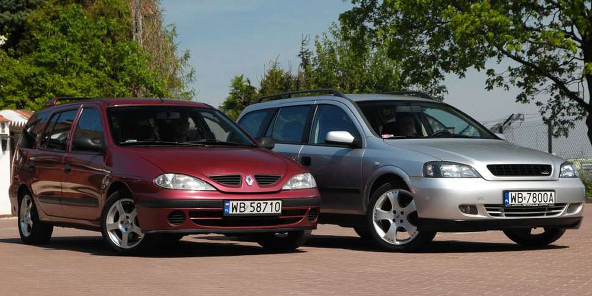 Opel Astra II 1.6 kontra Renault Megane 1.6
