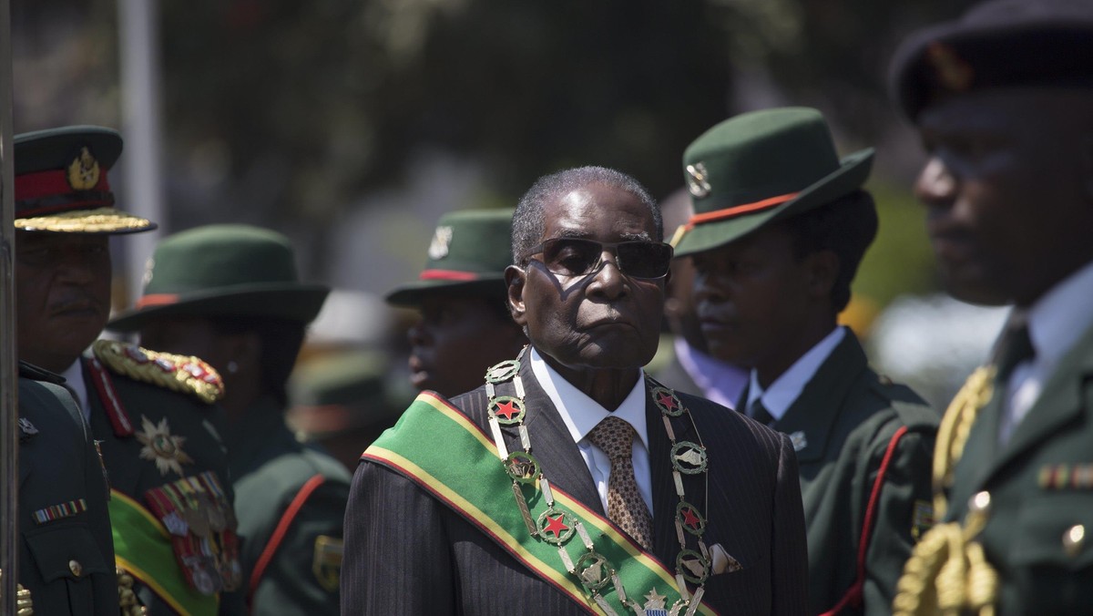 President Mugabe opens the Fifth Session of the Eighth Parliament of Zimbabwe