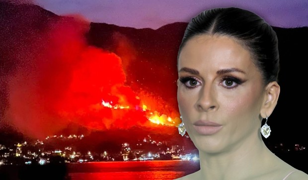 Ana Sević i požari u Crnoj Gori