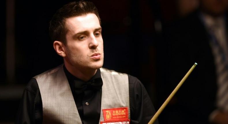 England's Mark Selby contemplates a shot in 2016