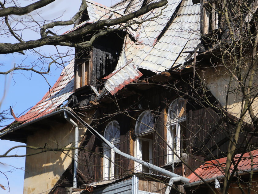 Mieszkańcy zabytkowej willi: Pożar zabrał nam wszystko