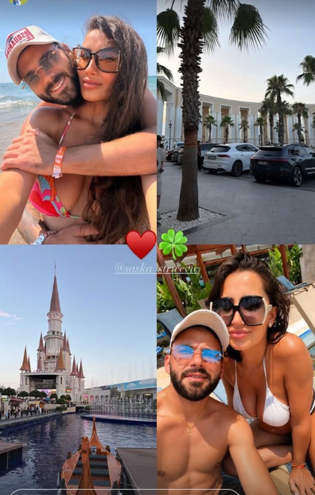 Marko Gačić sa partnerkom