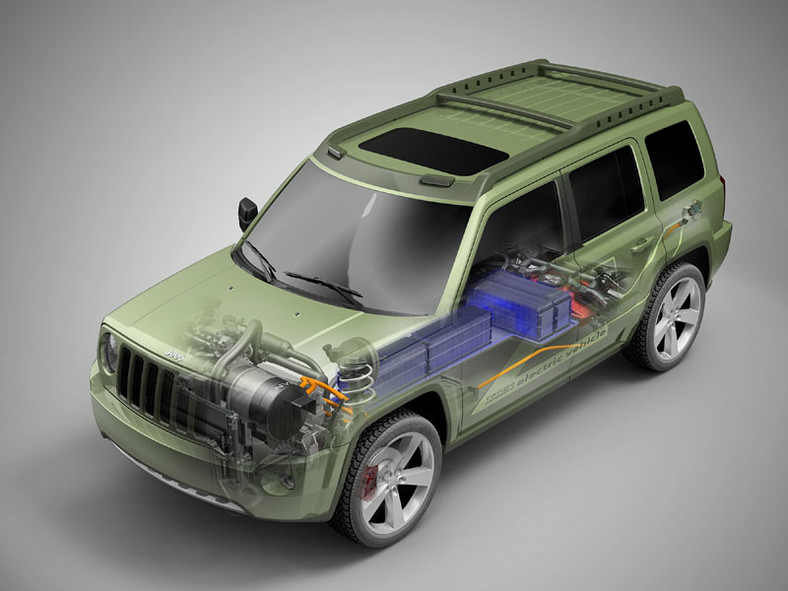 Detroit  2009: orginalny Jeep Patriot EV