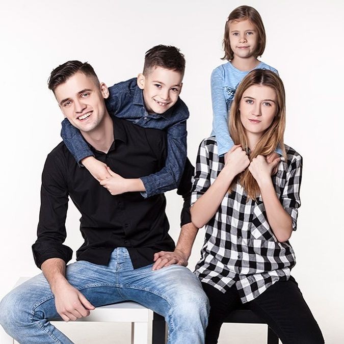 Deti Richarda Sulíka - Hugo (vľavo hore), Viktória (vpravo hore), Filip (vľavo dole), Alexandra (vpravo dole).