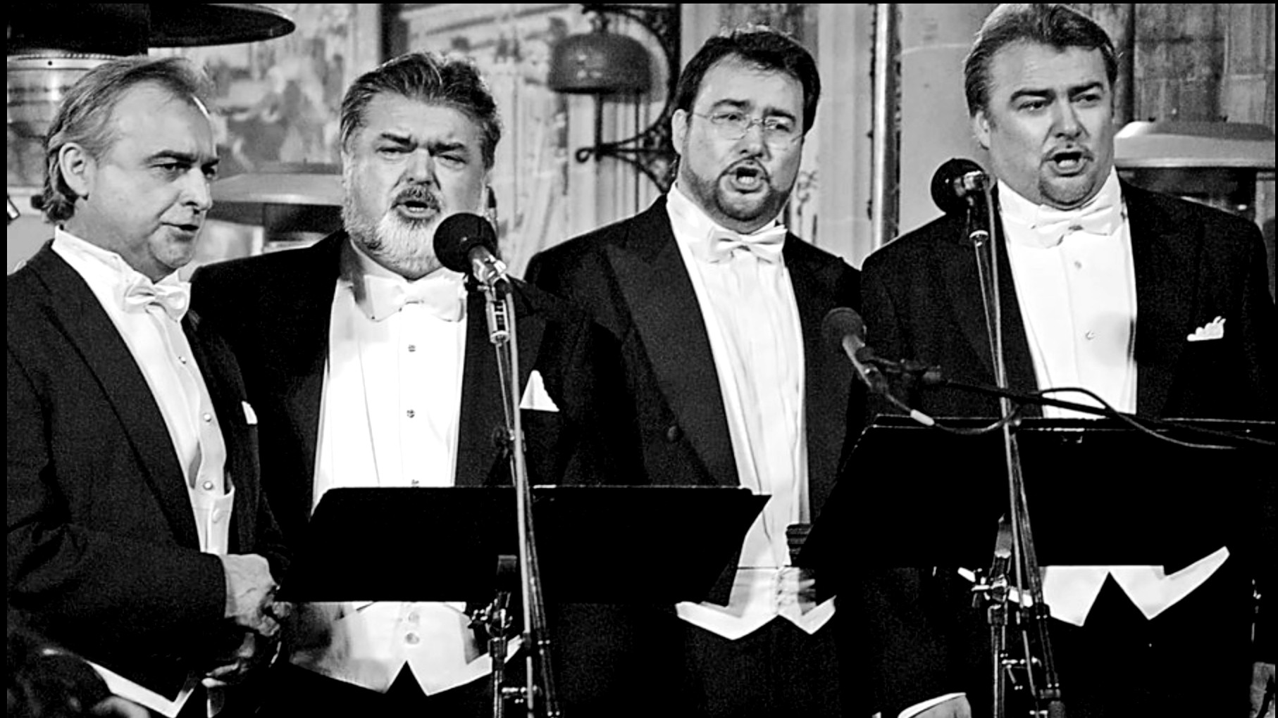 Zľava Pavol, Peter, Jaroslav a Miroslav Dvorskí. 