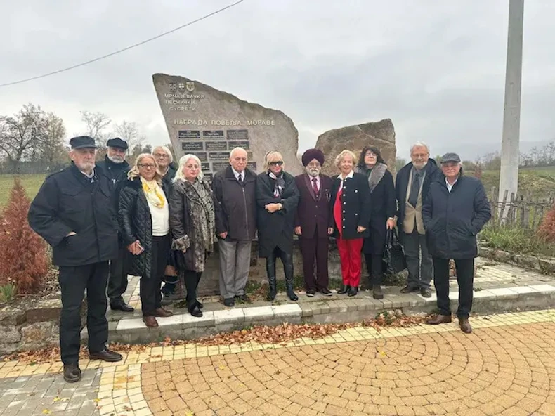Pesnička stena u Mrčajevcima