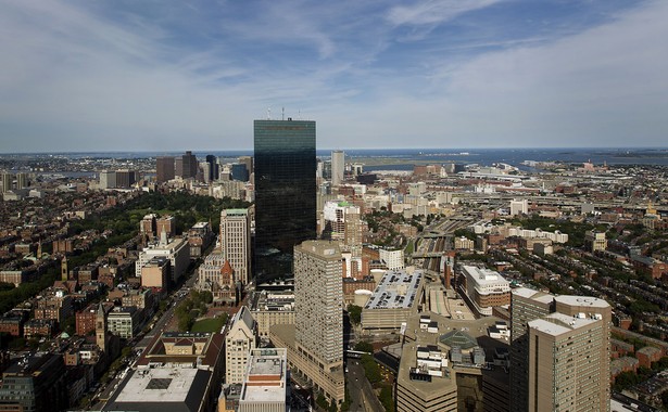 Panorama Bostonu, USA