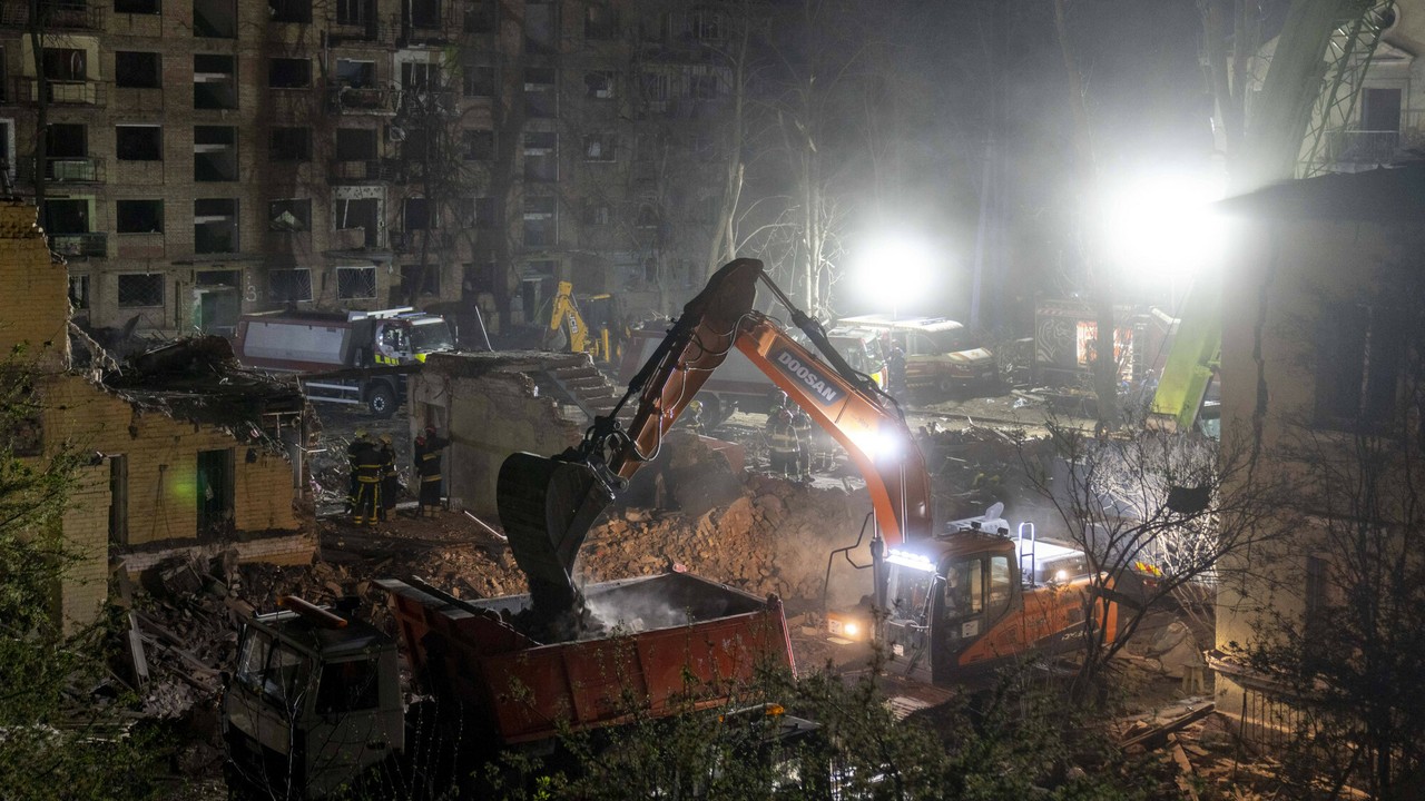 Tragiczna noc w Kijowie. Wielu zabitych w rosyjskich atakach