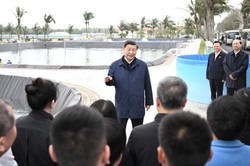 "Przyspieszenie" w chińskiej marynarce wojennej. Xi Jinping odwiedził bazę