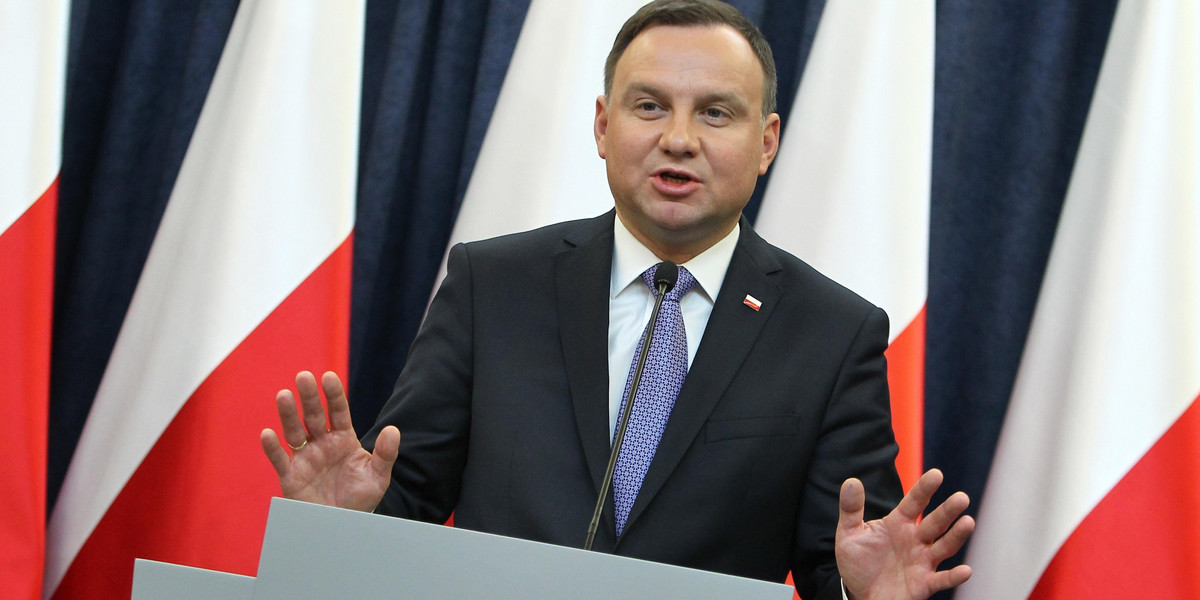 Prezydent Andrzej Duda