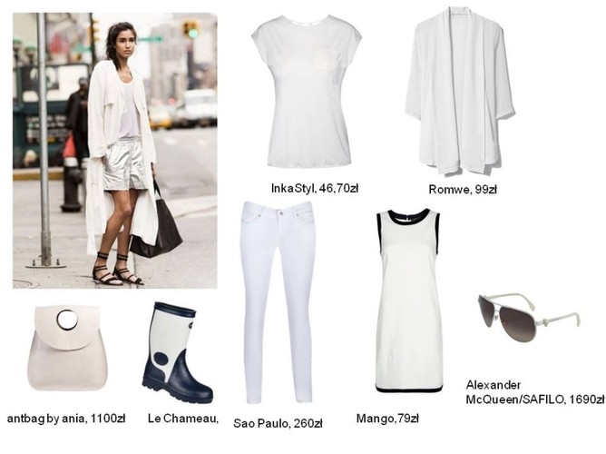 Letnie stylizacje dla miłośniczek minimalizmu
