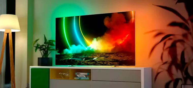 Philips OLED705 to nowy telewizor OLED z obsługą Ambilight