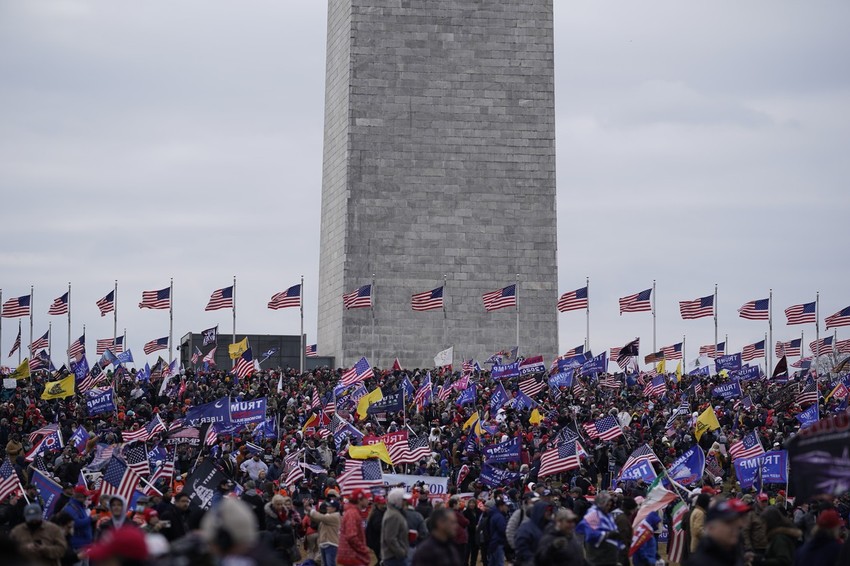 Trampove pristalice u Vašingtonu 6. januara