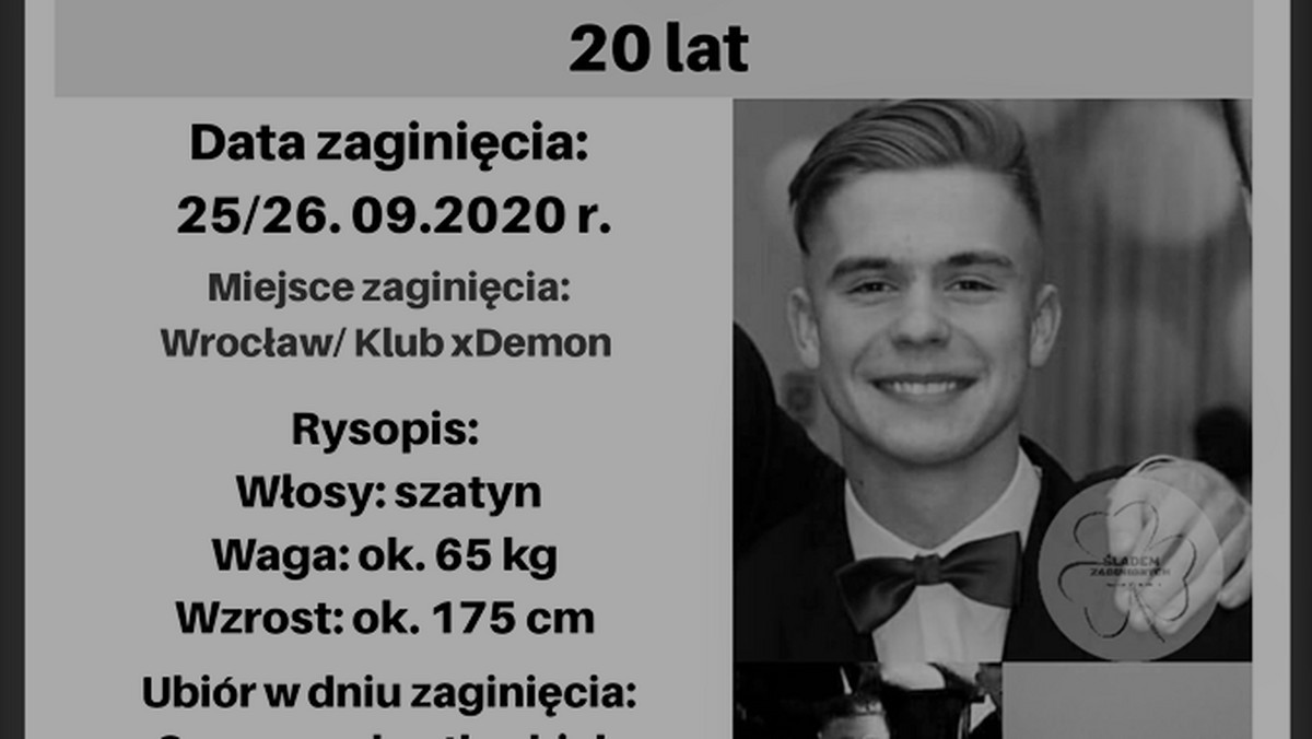 Maciej Aleksiuk nie żyje. Jego ciało znaleziono w Odrze