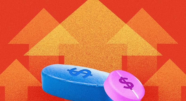 Drug price increase hike pills pharma