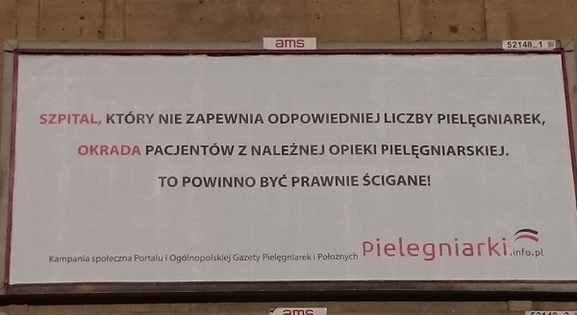 Pielęgniarki wołają o pomoc