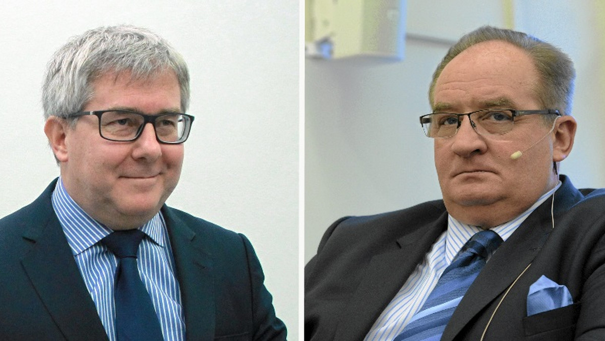 Wiceszef Parlamentu Europejskiego Ryszard Czarnecki (PiS) oraz europoseł PO Jacek Saryusz-Wolski zostali dziś w Brukseli uhonorowani ormiańskim odznaczeniem "Mkhitar Gosh" za działalność na rzecz tego kraju na forum unijnym.