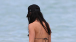 Katie Lee na plaży w Miami