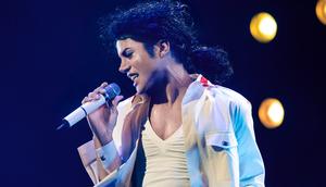 Jaafar Jackson as Michael Jackson in the first look image of Michael.Kevin Mazur / Lionsgate