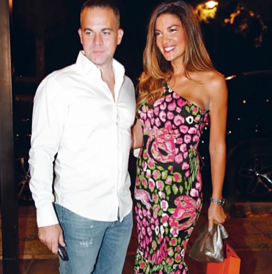 Sanja Kužet sa partnerom Nemanjom