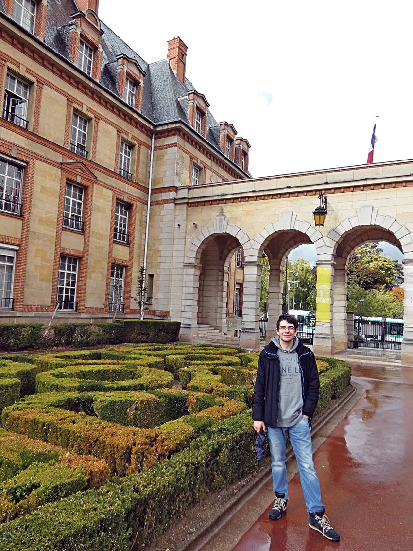 Matija Srećković je nastavio svoje studije u Parizu