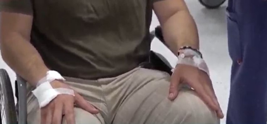 Miloš Pavlović nakon napada