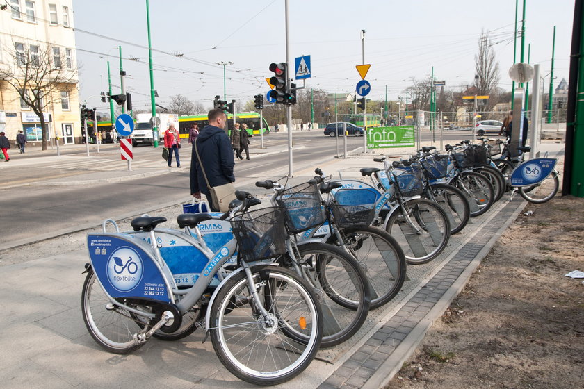 Rowery miejskie wróciły do Poznania