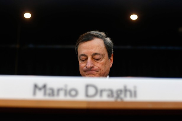 Mario Draghi, szef Europejskiego Banku Centralnego