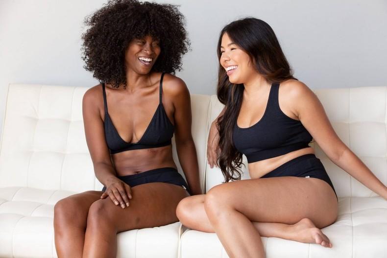 Going braless allows your breasts to rest in their natural state [Smallfootprints]