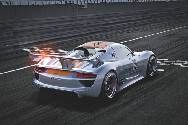 Porsche 918 RSR Racing Lab - oto rakieta na prąd