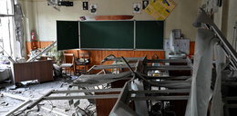 Zbombardowana szkoła w Charkowie. Te zdjęcia chwytają za serce