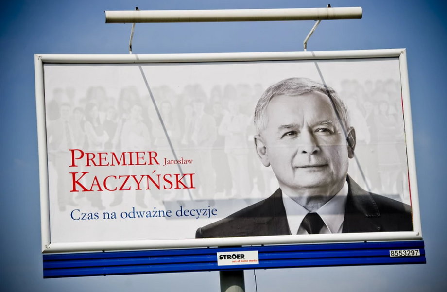 Plakat wyborczy PiS z 2011 r.