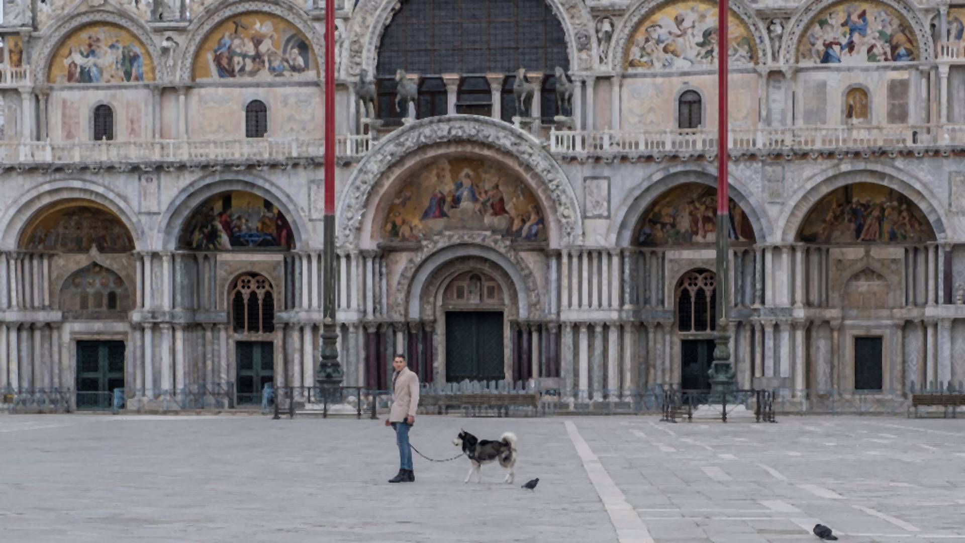 Velence: eltűntek a turisták, visszatért a természet