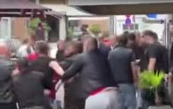 Syn prezydenta Serbii podczas Euro 2024 ruszył z pięściami na albańskich kibiców