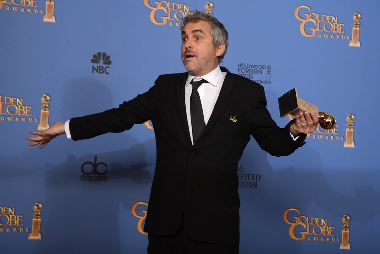 Alfonso Cuarón ze Złotym Globem 2014