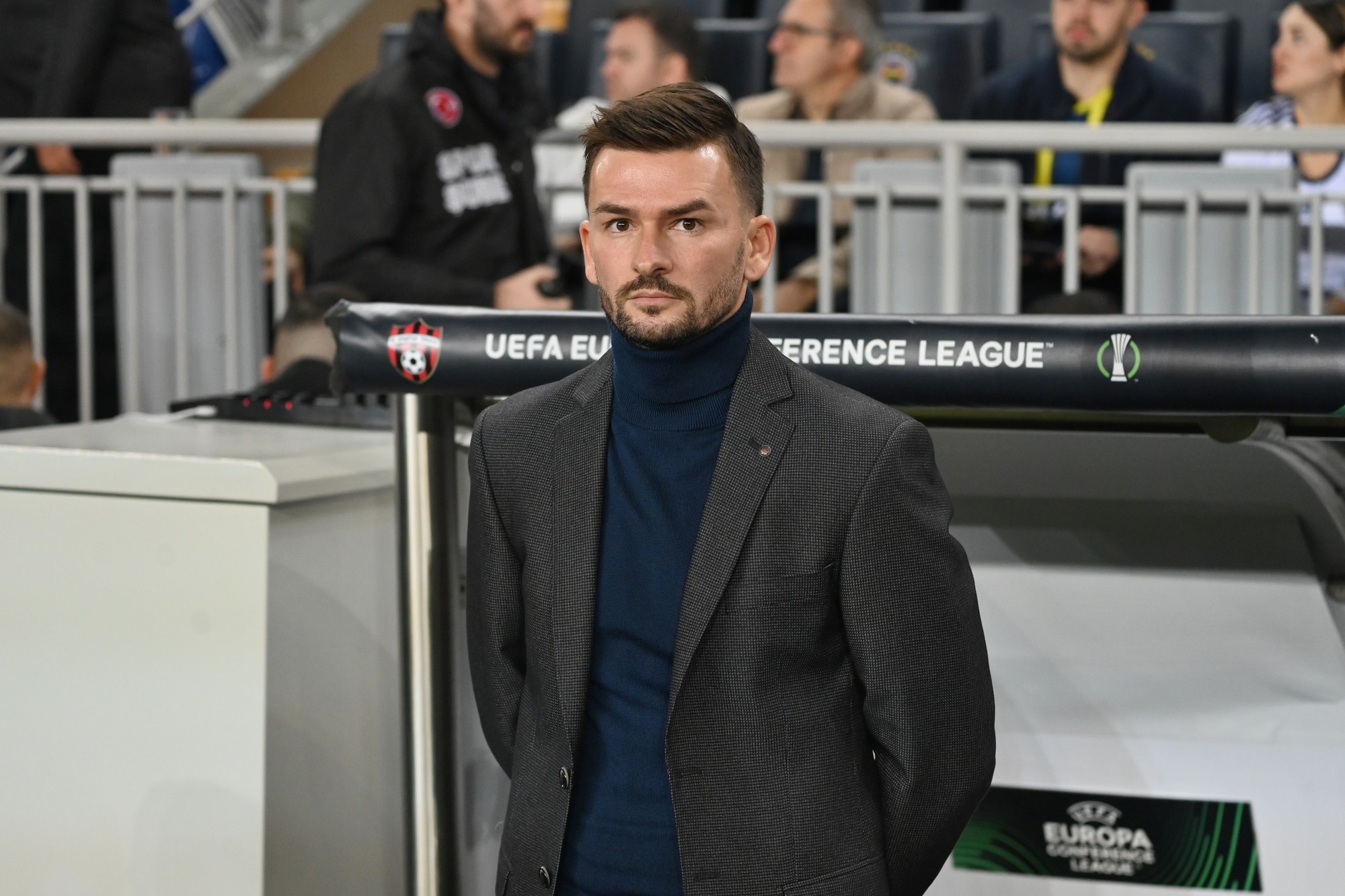 Tréner Trnavy Michal Gašparík.