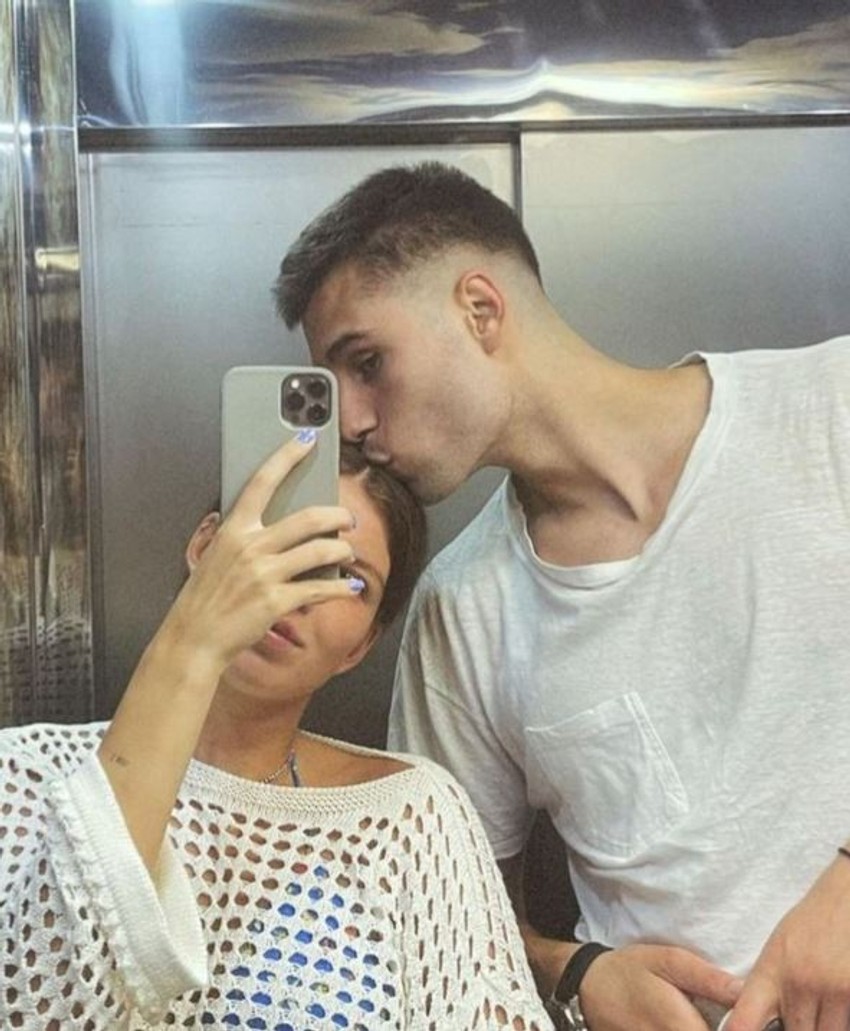 Mario Nakić sa devojkom