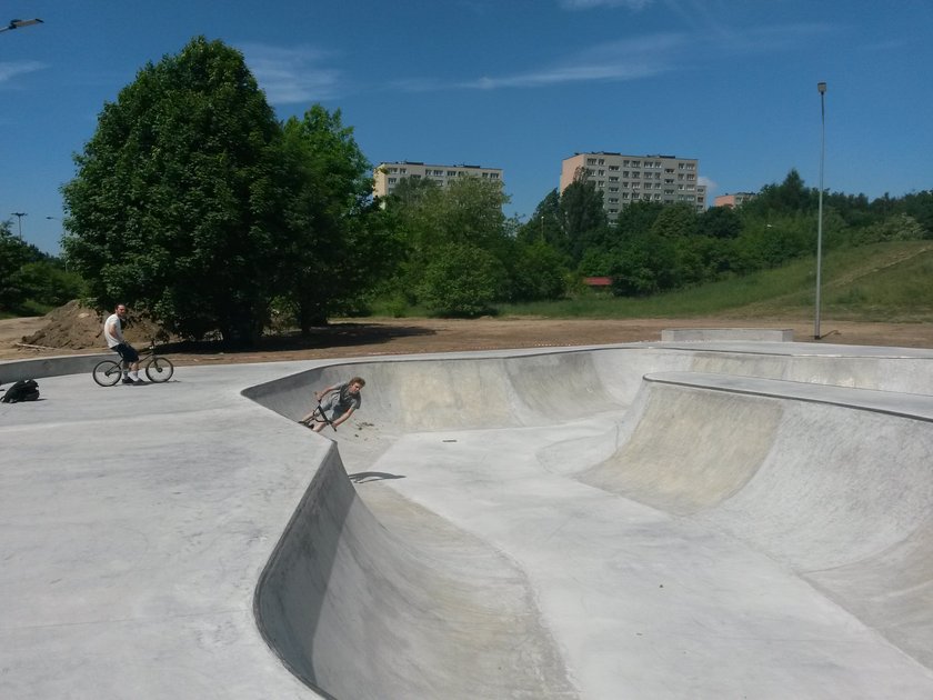 Na Widzewie powstał nowy skatepark