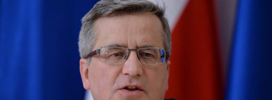 Prezydent RP Bronisaw Komorowski