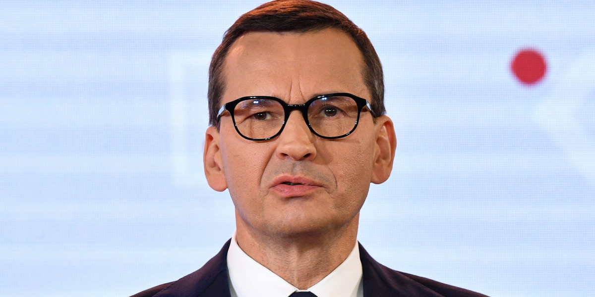 Premier Morawiecki odniósł się do fatalnych danych dotyczących polskiej gospodarki.