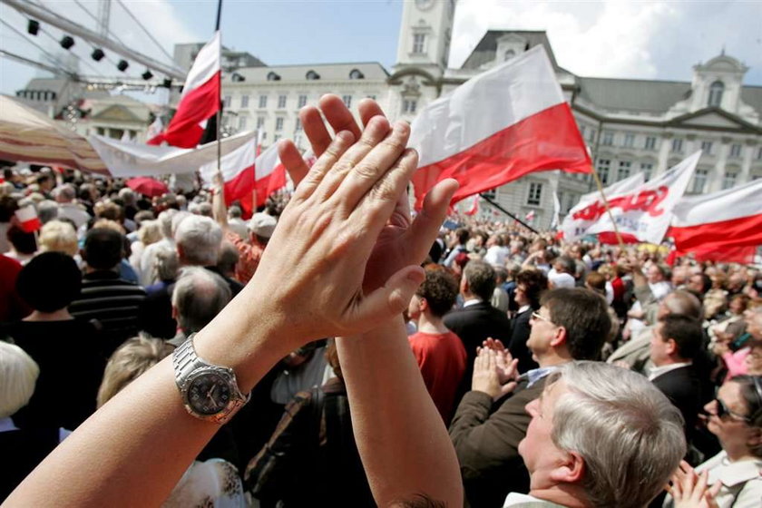 Wiec wyborczy Jarosława Kaczyńskiego