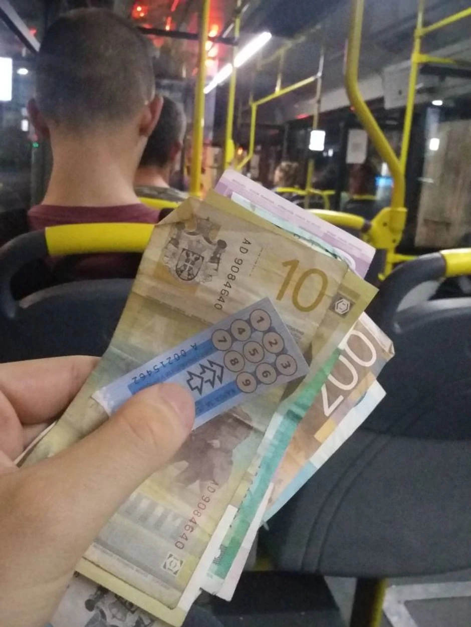 Noćni autobus na liniji 706N, polazak prošle noći u 00.30