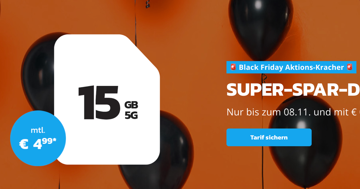 Tarife çekici: O2 ağında 5 Euro karşılığında 15 GB ve 5G