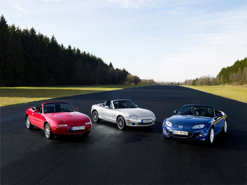 Mazda MX-5: ikona stylu ma już 20 lat