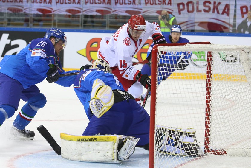 Hokejowa mistrzostwa świata 1A: Polska - Włochy 1:2